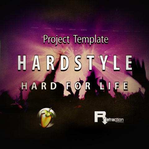 HardStyle - Project Template - FL Studio