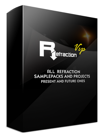 REFRACTION VIP PASS - All samplepacks and projects on this website (plus future ones)
