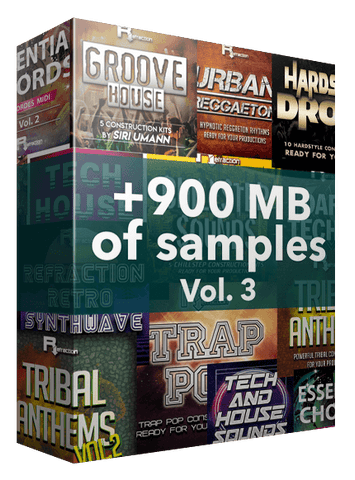 +900MB of loops & samples Vol.3