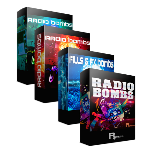 Radio Bombs 1, 2, 3 & Fills & Fx Bombs